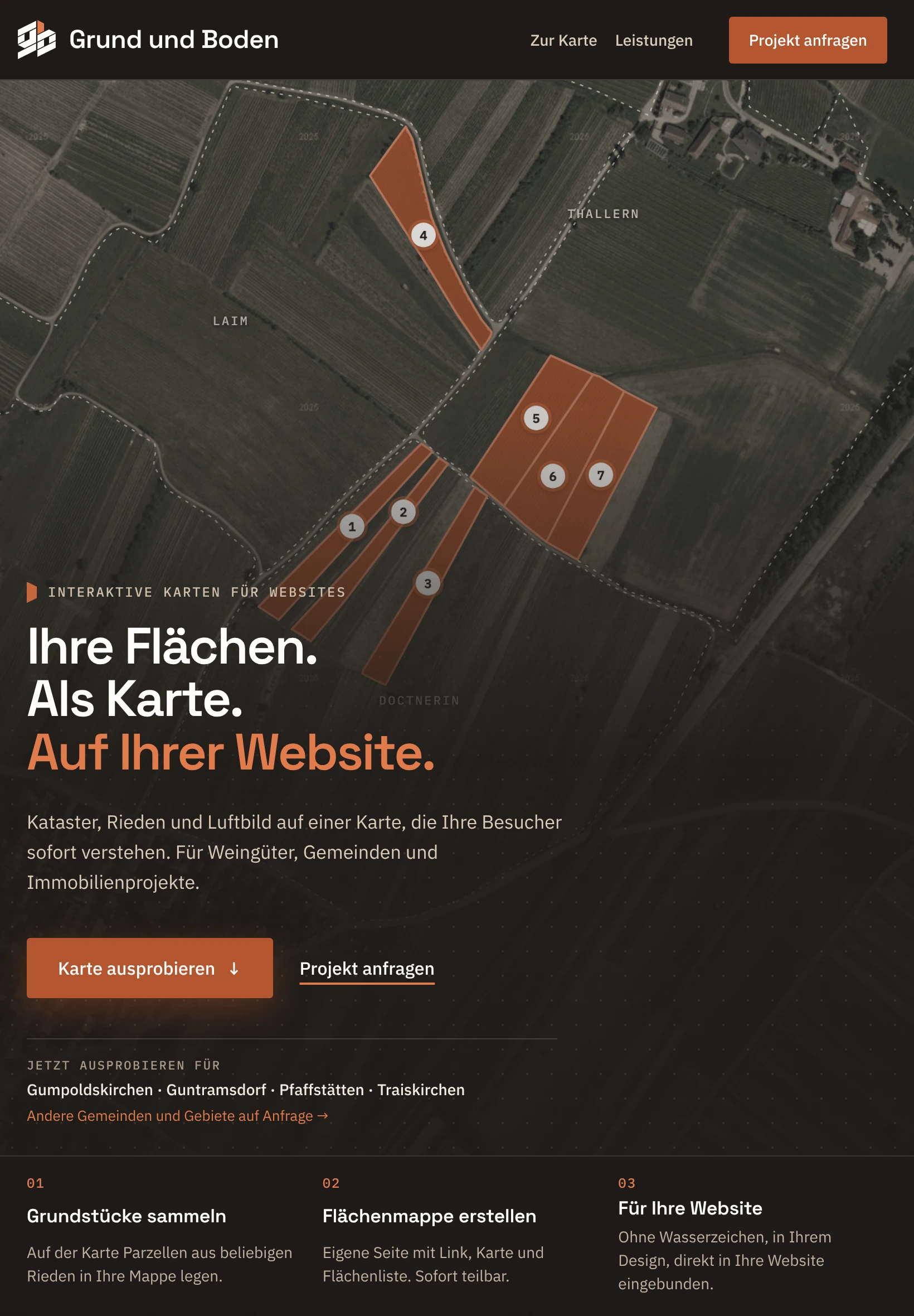 grund-und-boden: iPad-Ansicht