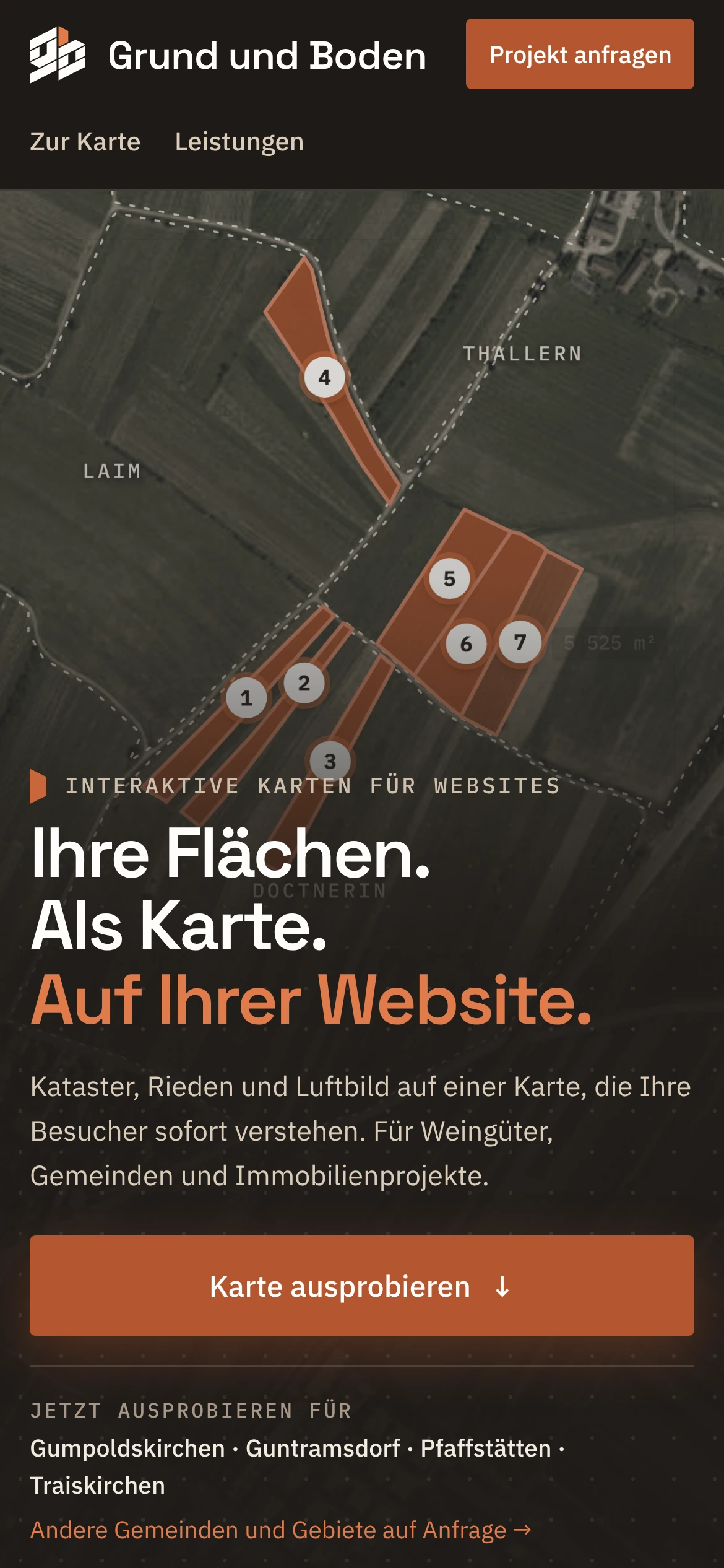 grund-und-boden: mobile Ansicht