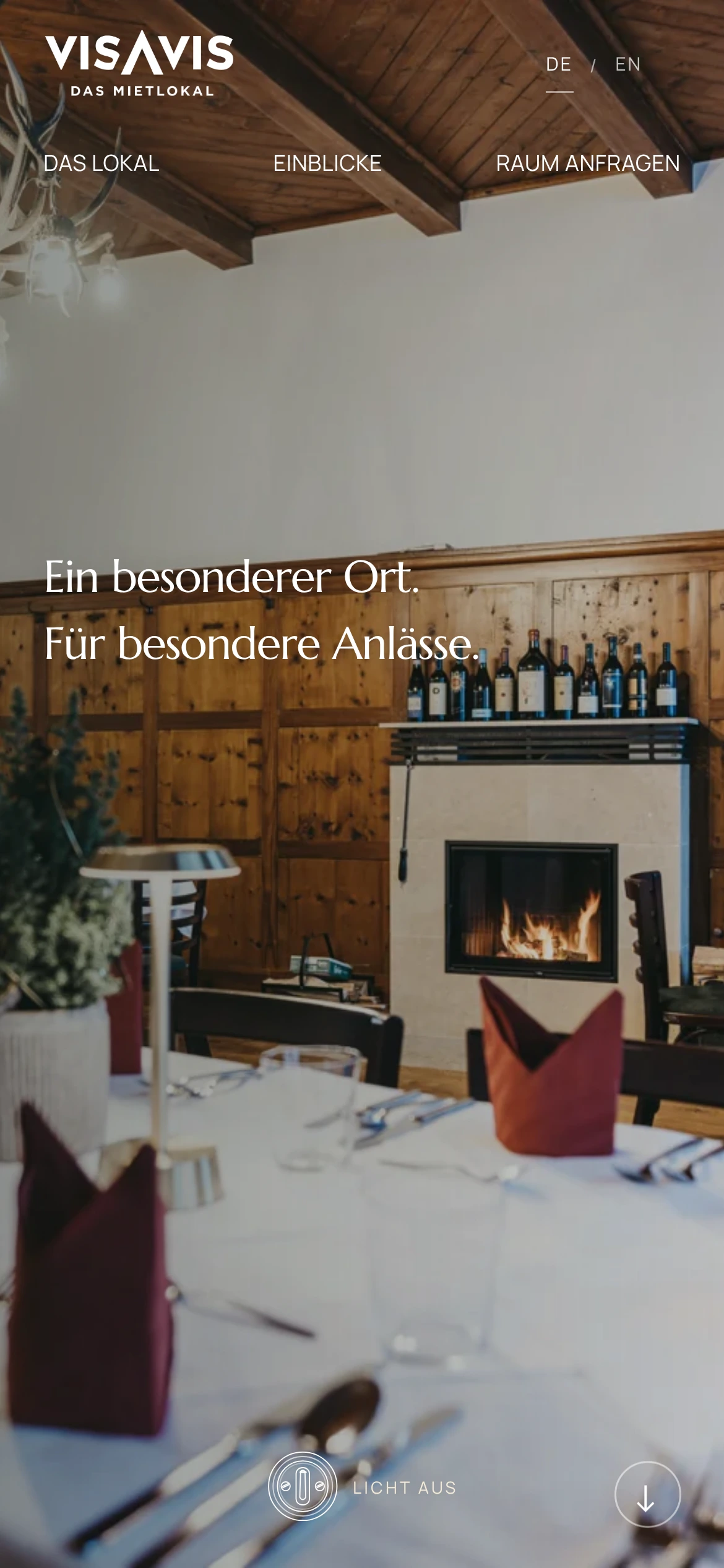 visavis: mobile Ansicht